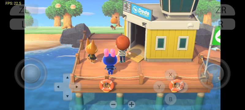 Animal Crossing: New Horizons (Samsung Galaxy S20 FE, Mesa Turnip GPU driver)