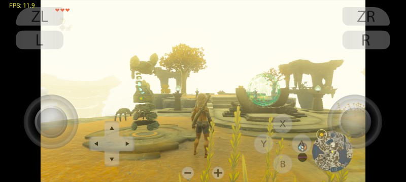 The Legend of Zelda: Tears of the Kingdom (Samsung Galaxy S20 FE, Qualcomm proprietary GPU driver)