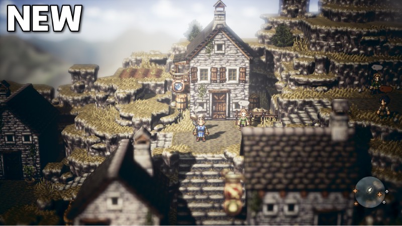 Vertex explosions are no longer a problem in OCTOPATH TRAVELER