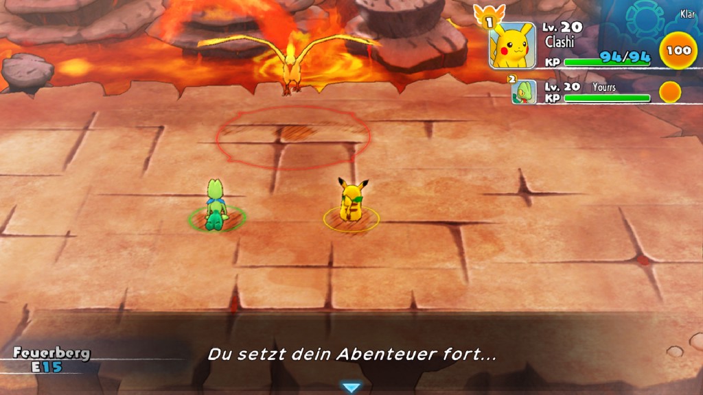 Fight fire with fire (Pokémon Mystery Dungeon: Rescue Team DX)