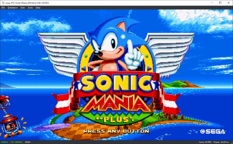 Sonic Mania, in proper pixelated format