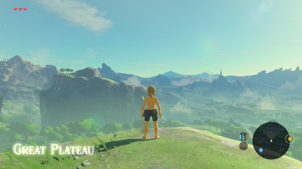 Seems to help with distant objects (The Legend of Zelda: Breath of the Wild)