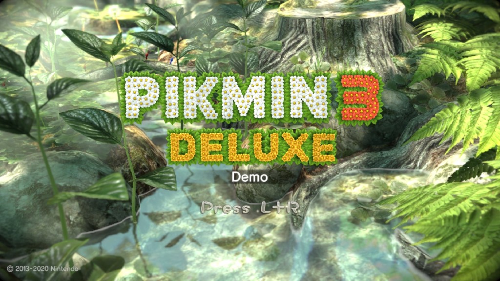  Thanks GG for the capture! (Pikmin 3: Deluxe Demo)