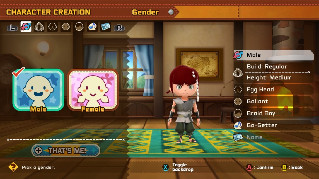 Almost looks like a 3D TV without glasses (Snack World: The Dungeon Crawl - Gold)