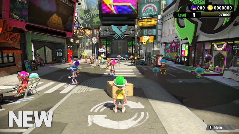 Shadows in Splatoon 2 are now rendered correctly, finally allowing us to admire the beautiful cityscape