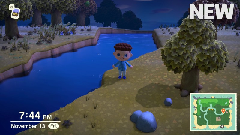 Depth of field issues are gone in Animal Crossing: New Horizons