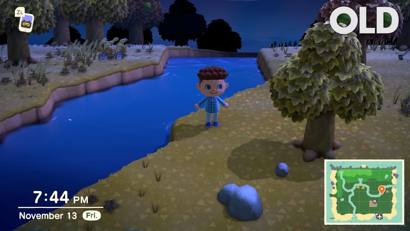 Depth of field issues are gone in Animal Crossing: New Horizons